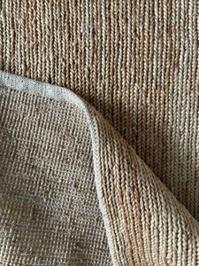 Solid Color Braided Jute Area <b>Rug</b> Rectangle Modern <b>Flat</b> Pile Non-Slip Hallway Home Use Spot Clean Thin 0.2-0.4 in - Product Image 6