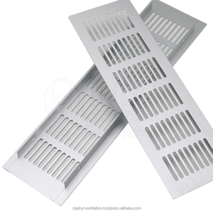 Rejilla de ventilación de aire de aleación de aluminio más vendida, sistemas HVAC para el hogar, cubierta de ventilación decorativa de Pakistán para puerta de armario - Product Image 3