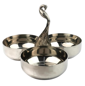 Bol en métal traditionnel indien classique, bol doré pour fruits secs, décoration de table, prix de gros - Product Image 2