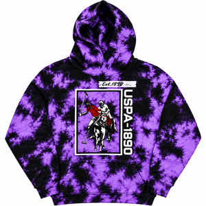 <b>Black</b> White Tie <b>Dye</b> Winter Hoodie Pullover Hooded Sweatshirt with Side Pockets Midweight Loose Fit Men Women Tracksuit Top - Product Image 4