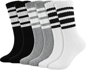 Custom Cotton Crew <b>Socks</b> Pattern with Signature Logo Placement Casual Designer Collection - Product Image 2