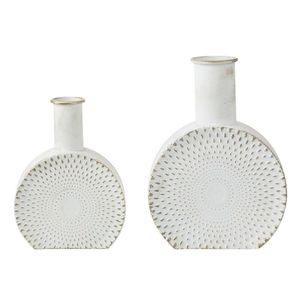 <b>Mirror</b> Finish Silver Trumpet Vase Decorative Centerpiece For Prestigious Environment Radiance - Product Image 6