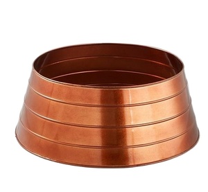 Collier d'arbre de Noël de taille personnalisée dans un design élégant, nouveau look, support d'arbre de Noël en métal pour la décoration de Noël - Product Image 1