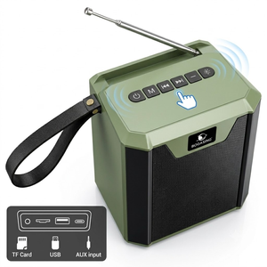 Haut-parleur solaire LN-1316SUN avec antenne télescopique, radio FM, audio puissant 10W, support de téléphone, enceinte – Vente en gros - Product Image 4