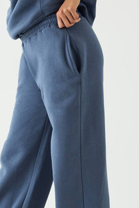 <b>Womens</b> Casual Tracksuit with Soft Knit <b>Jacket</b> and Open Hem Pants for Everyday Comfort Lounge Wear Light Exercise - Product Image 2