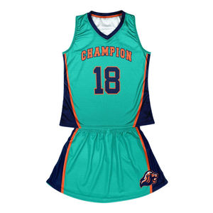 Uniformes de Lacrosse Sublimados en Verde Neón, Camisetas sin Mangas y Falda-Pantalón para Mujer, Ropa Deportiva Personalizada para Equipos - Product Image 2