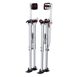 Adjustable 36FT-50FT <b>Aluminum</b> Drywall Stilts with Protective Knee Pads Durable Non-Slip <b>Work</b> <b>Platforms</b> - Product Image 6
