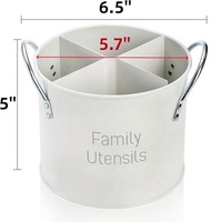 Support de Rangement Unique pour Ustensiles de Cuisine, en Acier Inoxydable Plaqué, Multifonctionnel, Tendance et Durable, Style Vintage