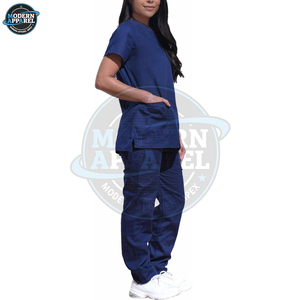 Top Selling Men Women Fashionable <b>Scrub</b> Suits High Demand Hot Design Hospital Uniform Sets For Sale With Oem Service - Product Image 3