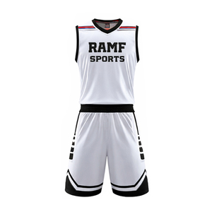 Conjunto de Camiseta de Baloncesto Retro Unisex, Personalizable con Nombre/Número, Transpirable, de Poliéster de Secado Rápido, Absorbe la Humedad, Tallas Grandes, OEM/ODM - Product Image 4