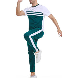 Conjunto Deportivo de Verano para Hombre, de Alta Calidad, Personalizado, 100% Algodón, Diseño Sólido, Superventas - Product Image 4