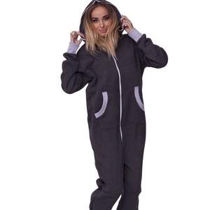 Pijama Enterizo de Forro Polar Transpirable con Capucha para Mujer, Colección Otoño-Invierno 2026, Ropa de Estar por Casa de Una Pieza - Product Image 5