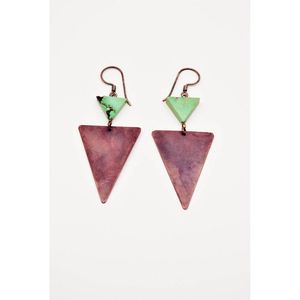Collection de bijoux en cuivre et laiton écologiques faits à la main, design exclusif, très tendance, idéale pour les soirées - RR202515402 - Product Image 5
