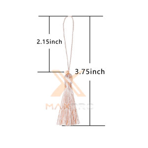 Borlas de alambre de latón fabricadas en fábrica, venta en línea, en stock, borlas de alambre de latón hechas profesionalmente - Product Image 2