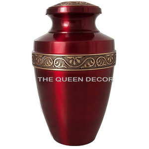 Hermosas Urnas de Cremación de Latón Sólido, Grandes, Decorativas, para Cenizas Humanas, para Hombres y Mujeres Adultos - Product Image 5