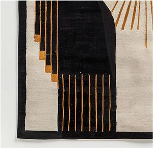 Tapis d'intérieur en laine tuftée à la main, à poils longs, durable, pour salon et chambre – Doux, imperméable et antidérapant - Product Image 5