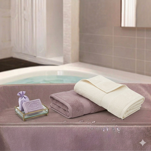 Juego de Toallas de Baño de Lujo 100% Algodón, Suaves, Absorbentes, Toallas de Lino de Primera Calidad para Hoteles, Spas y Uso Doméstico, Proveedor Mayorista - Product Image 5