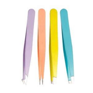 Pinzas para Pestañas de Acero Inoxidable, OEM/ODM, Logotipo Personalizado, Antiestáticas, Duraderas, Punta Dentada de Precisión, Longitud de 8-20 mm, Dentadas y Lisas - Product Image 4