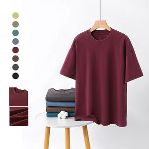 T-shirt Streetwear Tendance Nouveau Style Respirant Délavé à l'Acide Grande Taille Personnalisable avec Logo et Impression – Vente en Gros - Product Image 3