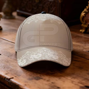 Casquette de baseball en dentelle pour femmes, couvre-chef léger en maille avec fermeture réglable pour les voyages à la plage en été et les tenues de tous les jours - Product Image 5