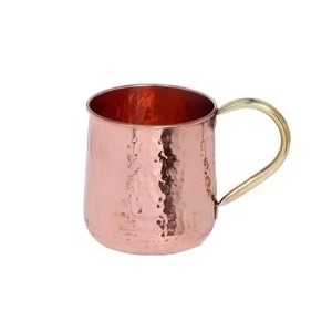 Taza de Cobre Profesional para Bebidas, Estilo Moscow Mule, Acabado Liso, para Bar, Cocina, Restaurante - Product Image 5