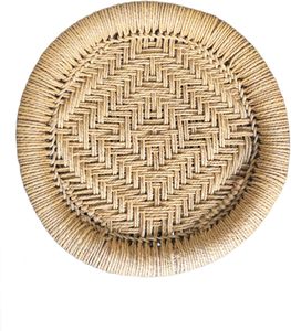 Handmade Natural Cane Bamboo Mudda Chair Barstool <b>Step</b> <b>Stool</b> <b>for</b> Adults, Kids, Garden Living Room, <b>Kitchen</b> Sitting Seating Fines - Product Image 5