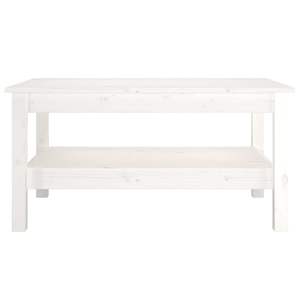 Tavolino da caffè medio in legno massello di pino bianco - Product Image 3