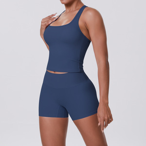 Ensemble de yoga pour femmes de qualité supérieure, soutien-gorge de sport sans couture et leggings, vêtements de fitness pour l'entraînement - Product Image 4