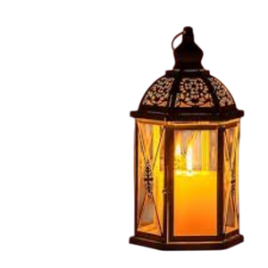 Lanterne à bougie de style vintage en métal et verre pour la décoration de la maison, lanterne suspendue en fer noir mat avec poignée, décorative classique - Product Image 6