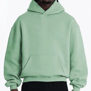 High Quality 100% Cotton Velour Custom Half <b>Zip</b> <b>Hooded</b> Collar Color Blocking Eco-Friendly Heavyweight Regular Winter - Product Image 3