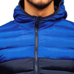 Chaqueta Acolchada Ligera con Capucha, Resistente al Invierno, Transpirable, Personalizable OEM, para Hombre - Product Image 4