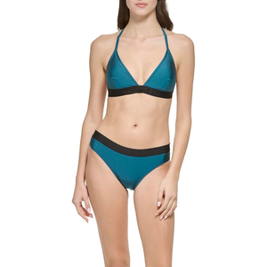 Conjunto de Bikini Personalizado para Mujer, Traje de Baño de Dos Piezas, Ropa de Playa de Verano, Logotipo Personalizado, Fabricante OEM - Product Image 1