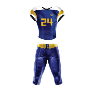 Latest Design Premium Quality Top Selling Football Uniform Wholesale Cheap Price Breathable American Football Uniform - Product Image 1