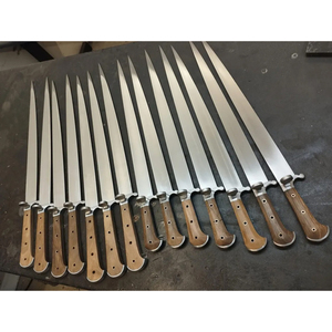 Lot de 15 épées Messer en acier à haute teneur en carbone avec fourreau en cuir - Product Image 1