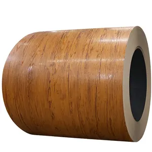 wood grain pre-printed steel coil printed ppgi roofing sandwich panel prepainted steel coil printed steel coil ppgi