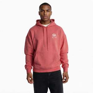Sweat à capuche d'hiver tricoté 100 % coton respirant 340 GSM pour hommes GYM Active, style le plus récent, couleur unie, personnalisable, vente en gros - Product Image 1