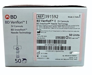 Cannule manuelle BD VENFLON I IV pour usage hospitalier, certifiée CE, ISO13485 - Product Image 3