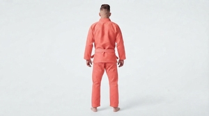Men Martial Arts Practice Wear Comfortable Long Sleeve <b>Jacket</b> And Training Pants Set - Product Image 2