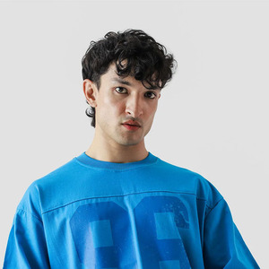 T-shirt à manches longues double couche 100 % coton de haute qualité avec logo personnalisé OEM, motif imprimé hip-hop personnalisé pour hommes - Product Image 5