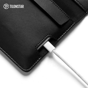 TILONSTAR TMB114 Portefeuille universel noir tendance avec blocage RFID, sac à téléphone en cuir à double pliage - Product Image 4