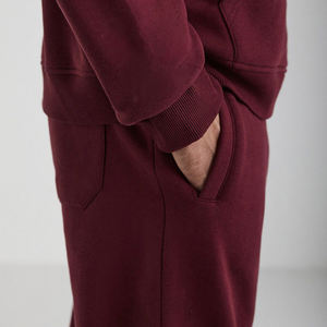 Premium Quality Autumn Causal Solid Color Custom Your Own <b>Brad</b> Logo Heavyweight Breathable Drawstring Closure Plus Size Pullover - Product Image 6