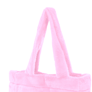 Sac fourre-tout en fourrure rose AKA, sac à main en peluche douce, sac à bandoulière, sac fourre-tout élégant pour femmes, spacieux, idéal pour un usage quotidien, idée cadeau - Product Image 3