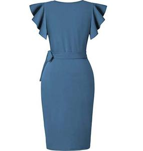 Robe polo pour femme à rayures contrastées - Look sportif emblématique - Logo personnalisé - Manches courtes - Piqué en coton - Vêtements pour femmes - Product Image 3