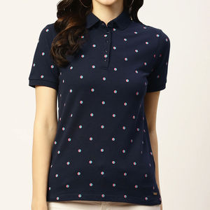 Camiseta de Manga Corta Transpirable con Logotipo Personalizado para Mujer, Informal, de Alta Calidad, 100% Algodón, para Usar Todo el Día, Sublimación - Product Image 1