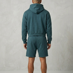 OEM Manufacturer's Custom <b>Men's</b> <b>Hoodie</b> <b>and</b> <b>Shorts</b> <b>Set</b> Wholesale Cheap Price <b>Men</b> <b>Hoodie</b> <b>and</b> <b>Shorts</b> <b>Set</b> - Product Image 3