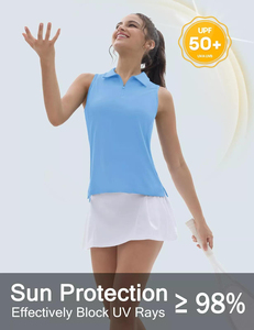Débardeurs de sport personnalisés avec logo pour femmes, débardeur de yoga sans manches à demi-zip, vêtements de sport décontractés, gilet de yoga taille haute pour femmes - Product Image 3