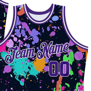 Conjuntos de Uniformes de Baloncesto Personalizados Unisex, Transpirables, de Secado Rápido, Tallas Grandes para Adultos, Ropa Deportiva 100% Poliéster para Universidad - Product Image 2
