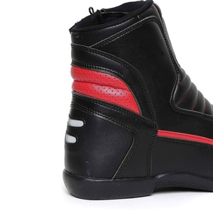 Bottes de moto sur mesure les plus vendues, en cuir véritable, chaussures de moto unisexes, design de course avec support en polyester - Product Image 6