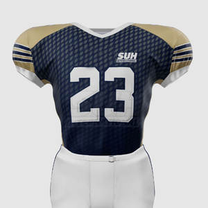 Vente d'usine, prix bas, vente en gros, uniforme de football américain respirant, logo personnalisé, design tendance, best-seller - Product Image 4