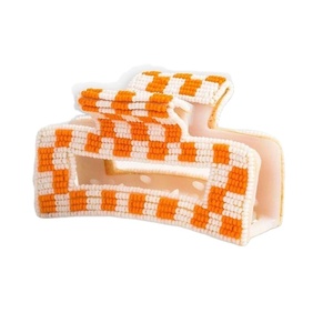 คลิปหนีบผมปักลูกปัดและที่หนีบผมทำด้วยมือมีหลายสีสวยงามสง่างาม - Product Image 2
